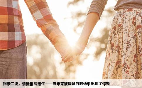 相亲二次，情愫悄然滋生——当未来被提及的对话中出现了停顿
