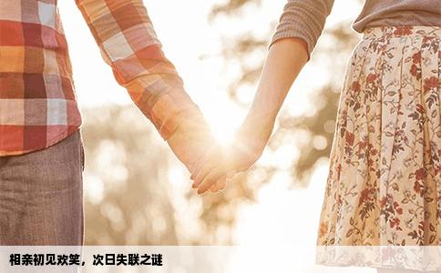 相亲初见欢笑，次日失联之谜