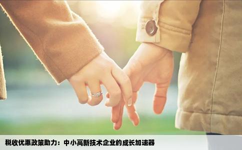 税收优惠政策助力：中小高新技术企业的成长加速器