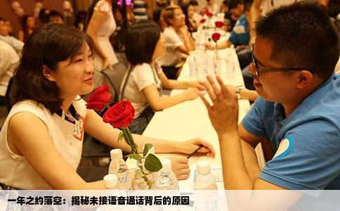 一年之约落空：揭秘未接语音通话背后的原因