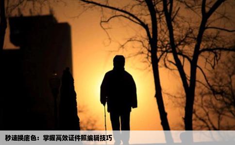 秒速换底色：掌握高效证件照编辑技巧