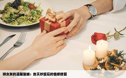 哄女友的温馨策略：昨天吵架后的情感修复